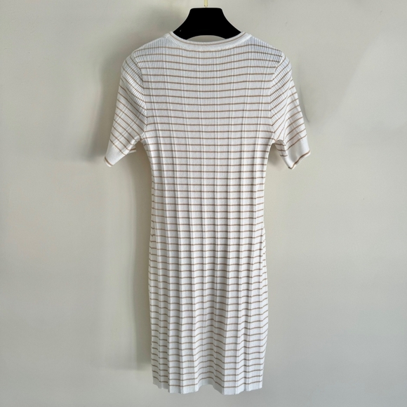 Miu Miu white striped knitted dress size M - Picture 2 of 5